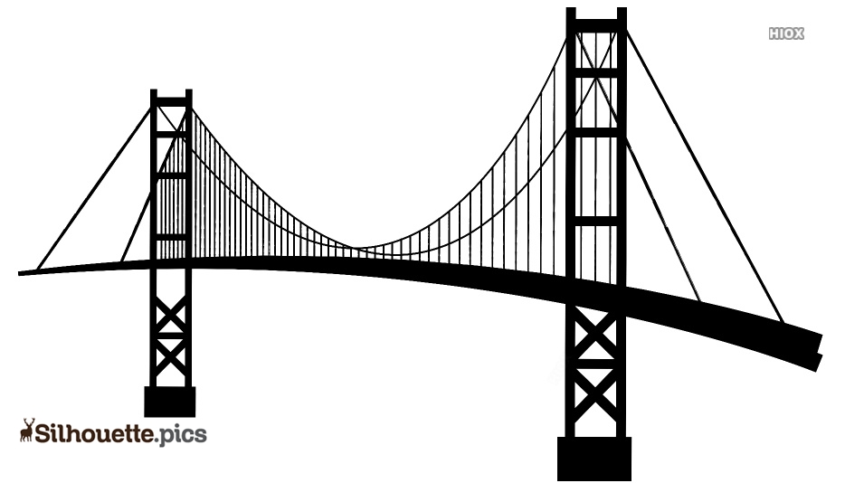 File:Bridge black and white icon clipart.svg - Wikimedia Commons - Clip ...