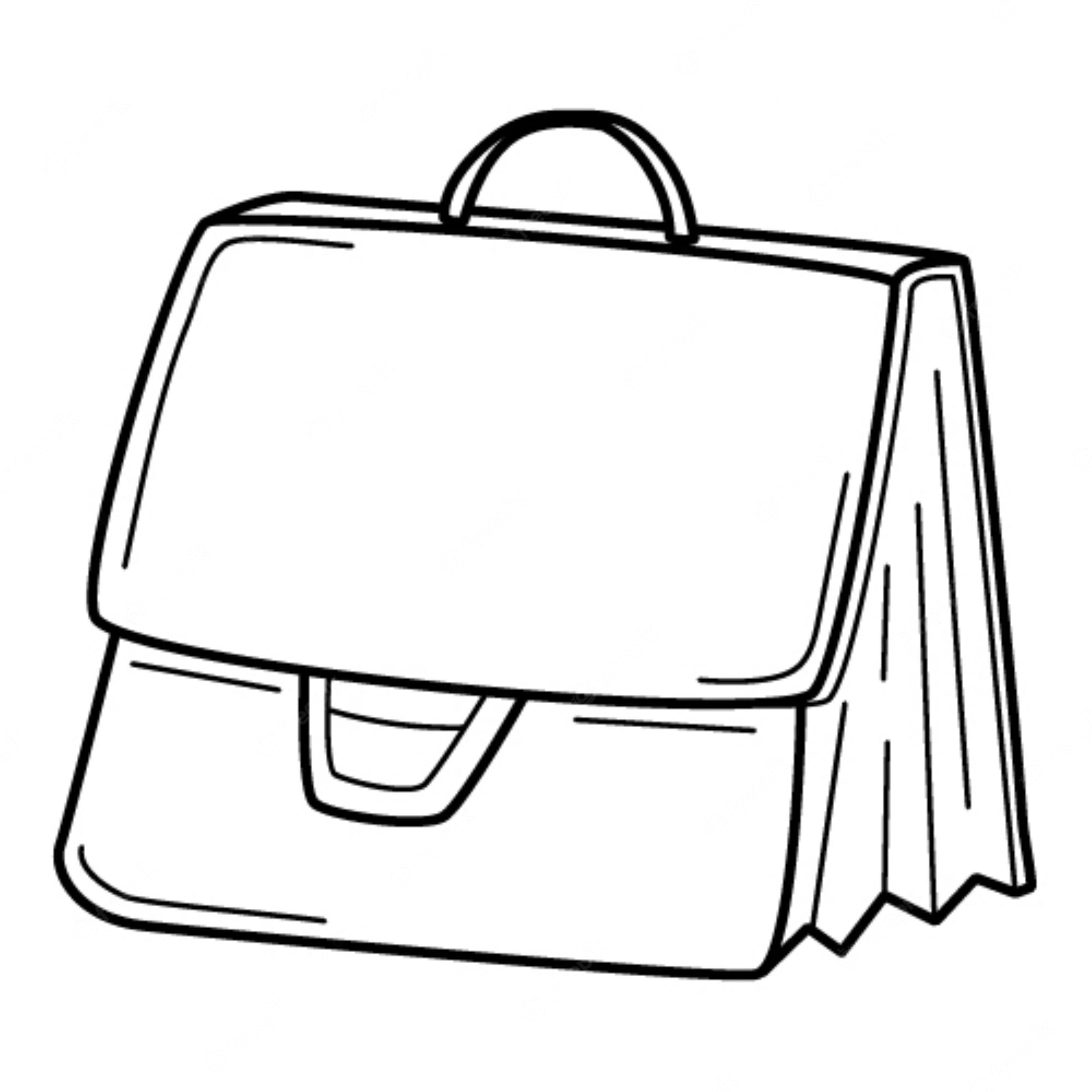 white bags - Clip Art Library