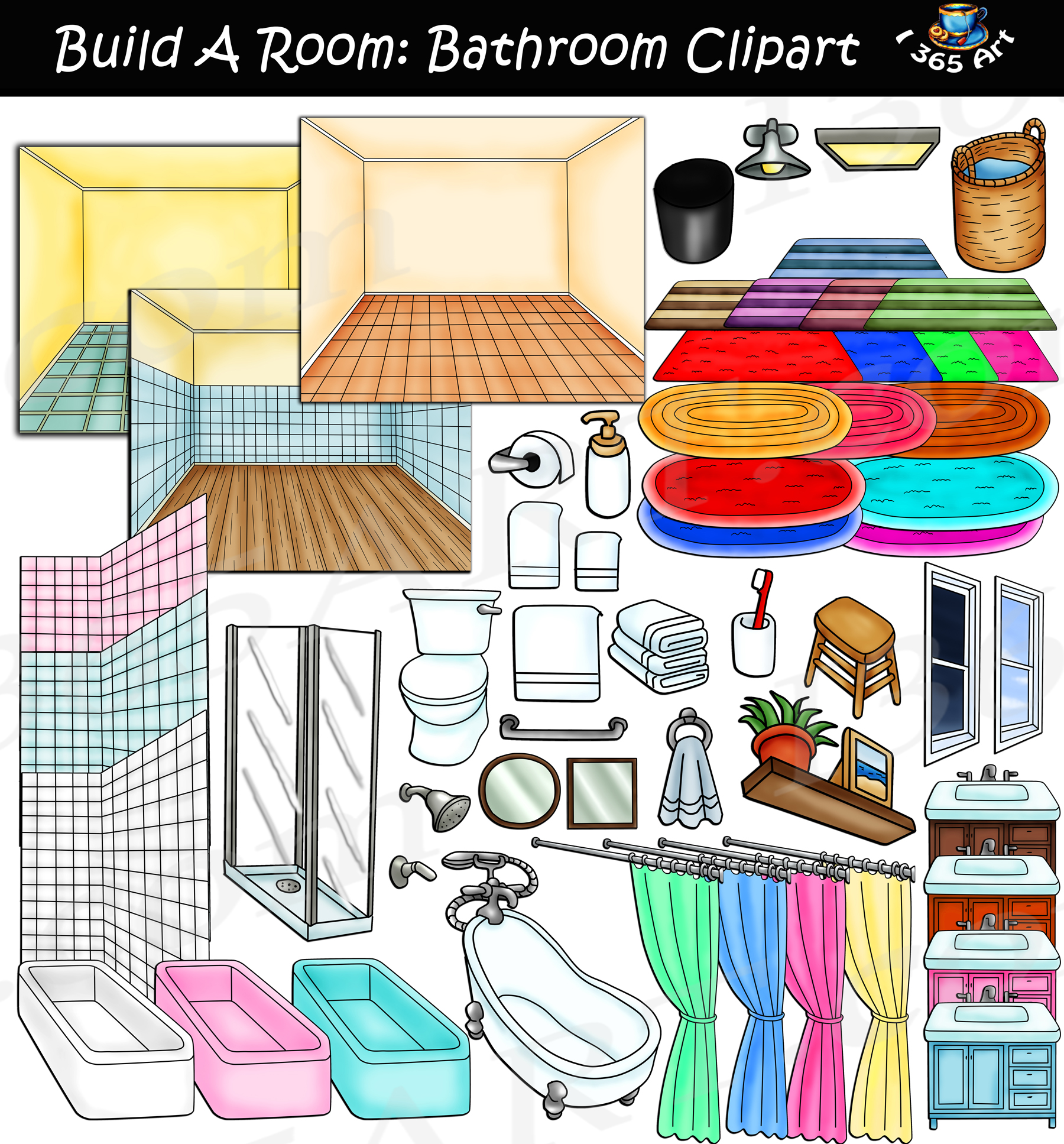 Bathroom Public Toilet Clip Art, PNG, 600x600px, Bathroom, Area - Clip ...