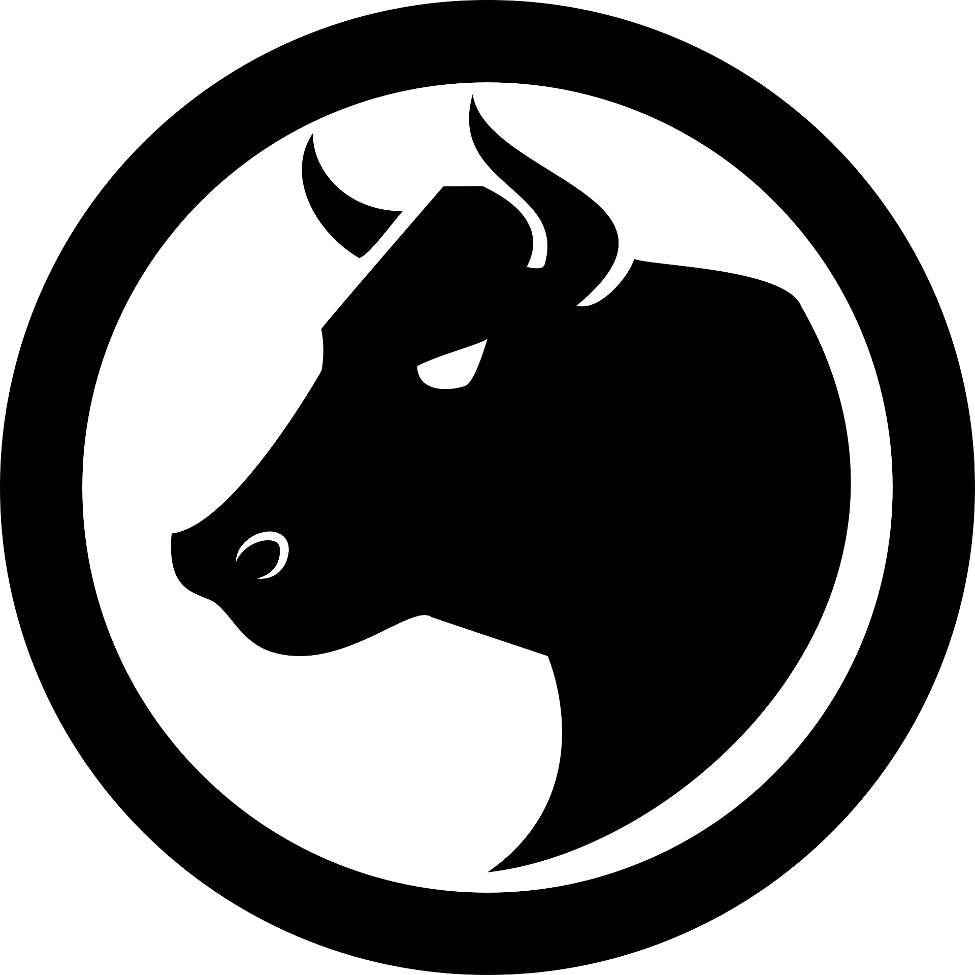 Bull Cartoon Illustration On Transparent Background, Png,, 48% OFF