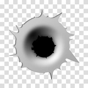 Bullet Hole PNG Image - High-Resolution Transparent Graphic for Design