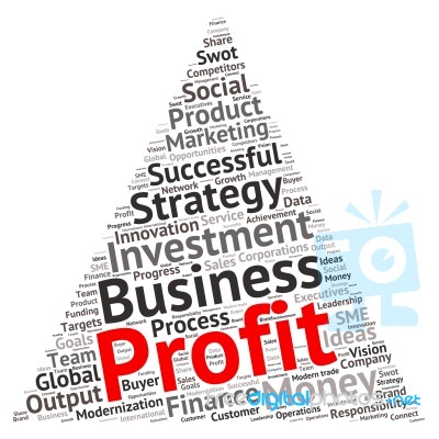 Business Success Strategy Word Cloud - Visual Guide to Key Concepts