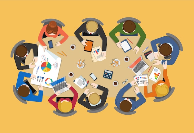 Team Collaboration in Modern Business Meetings - Visual Guide