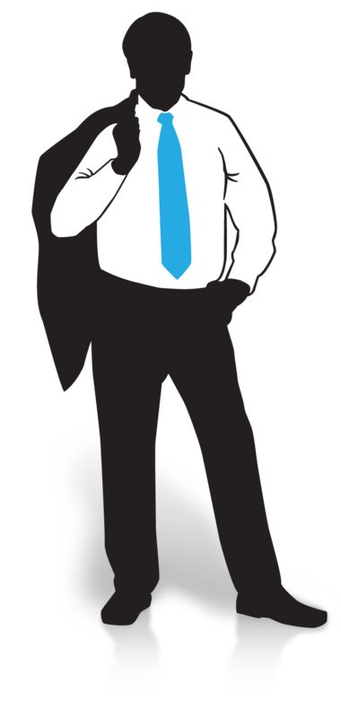 Business Professional Silhouette - Free Stock Illustration for Corporate Use