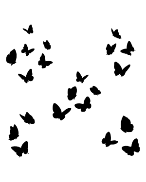 Butterfly Clip Art Silhouette Image Vector Graphics - Butterfly - Clip ...