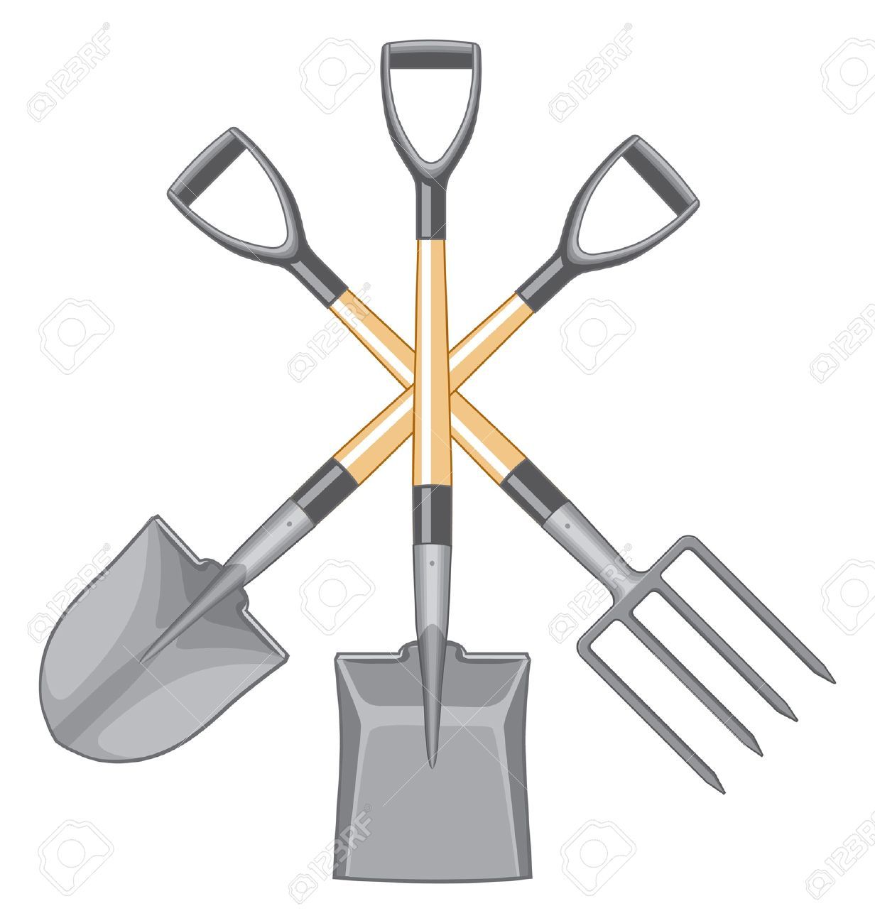 Cute gardening tools clip art 7331628 Vector Art at Vecteezy - Clip Art ...