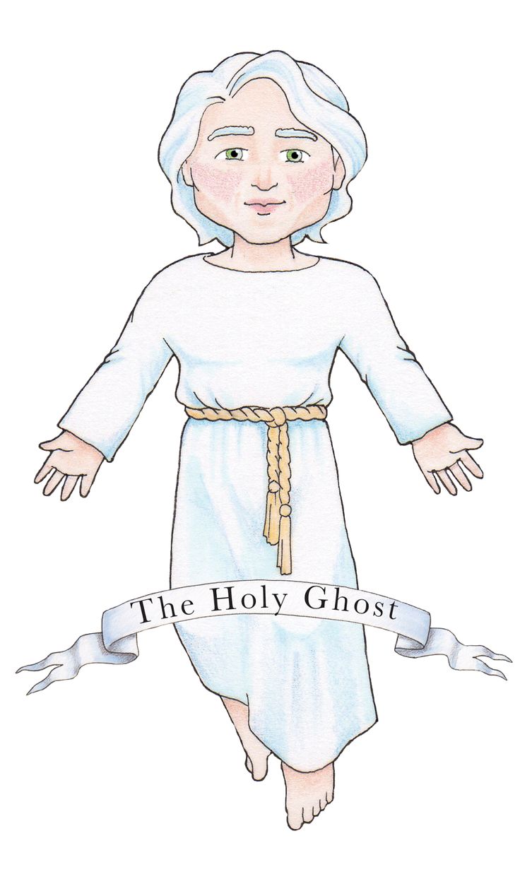 The Holy Ghost - Illustration of the Third Person of the Trinity
