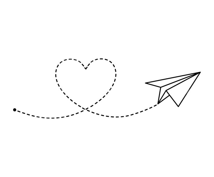 airplane heart trail svg, plane heart trail clipart, airplane travel ...