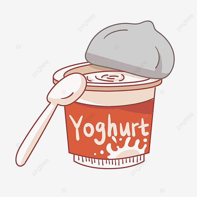 Creamy Yogurt Cup Illustration - Free Download & SEO Optimized