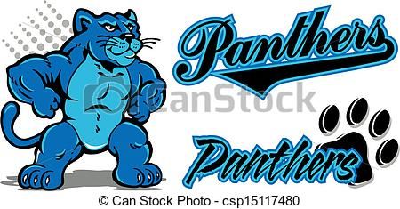 Panthers Mascot Logo - Bold Sports Team Branding Design