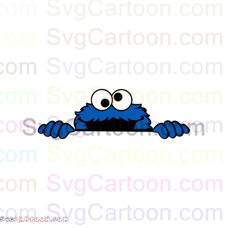 Cookie Monster - Sesame Street Character Clipart Transparent PNG - Clip ...