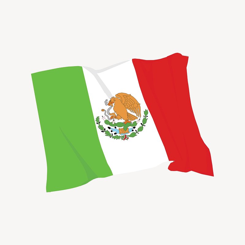 Mexican Flag Clipart png images | PNGWing - Clip Art Library