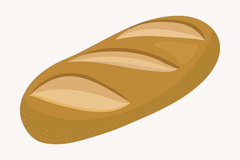 french bread basket clip art