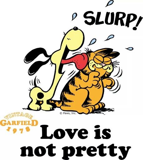 Garfield and Odie Vintage Comic: “Love Is Not Pretty” - 1978 Classic
