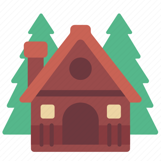 Rustic Cabin in the Woods - Nature Retreat Illustration