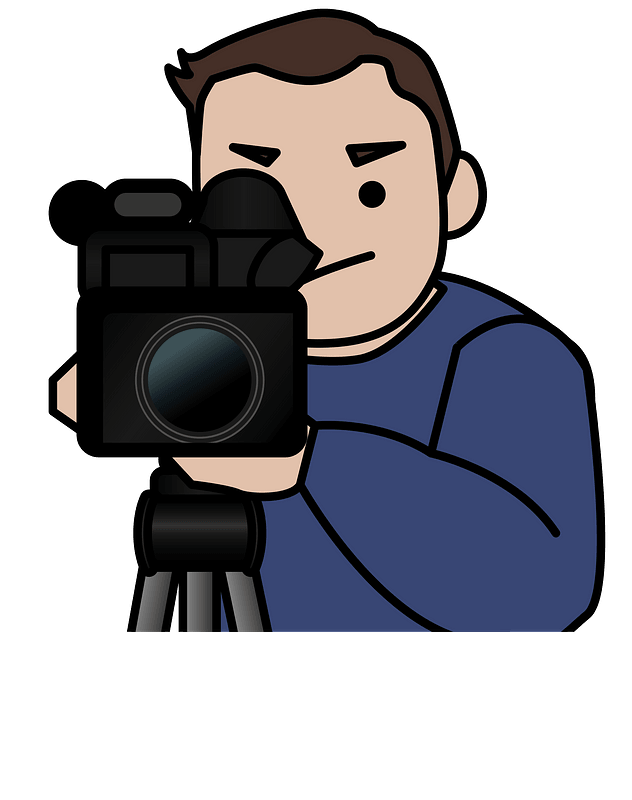 Camera Operator Clipart Free Download Transparent Png - vrogue.co