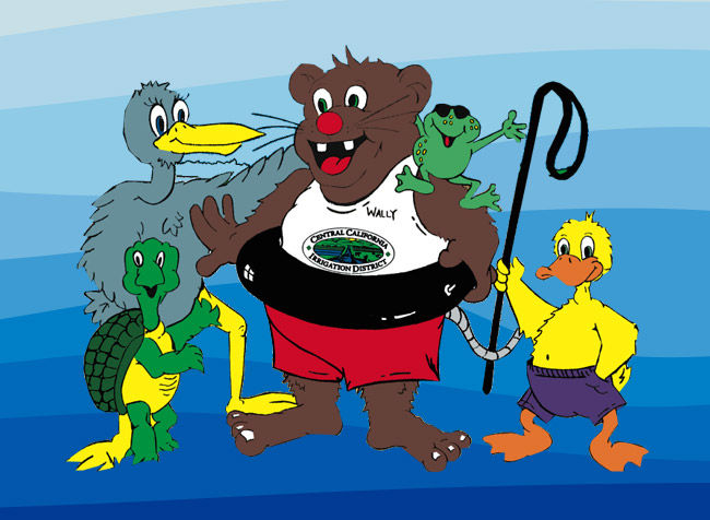 Wally the Beaver & Friends - Central California Irrigation District Mascots