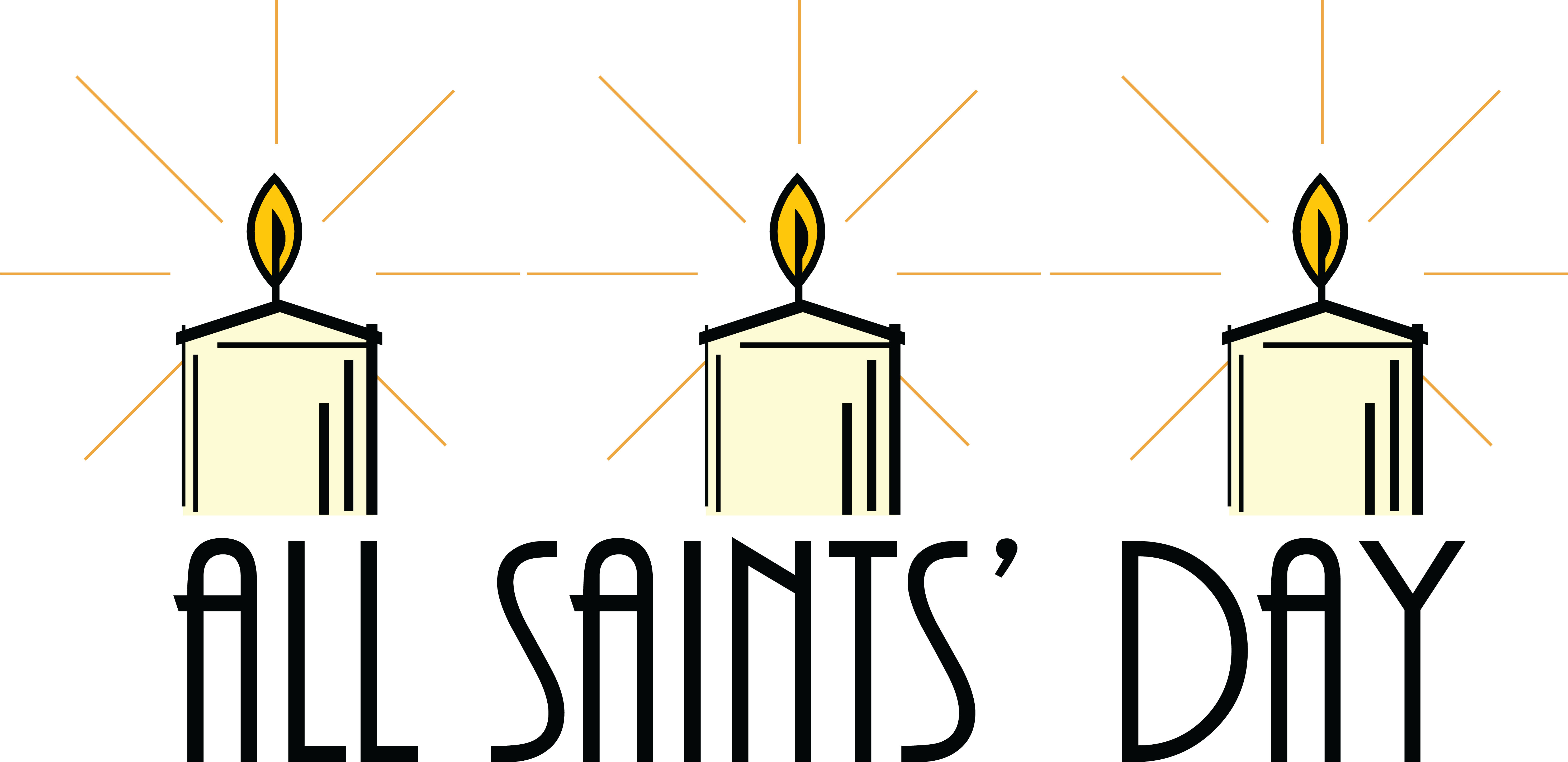 all saints day - Clip Art Library