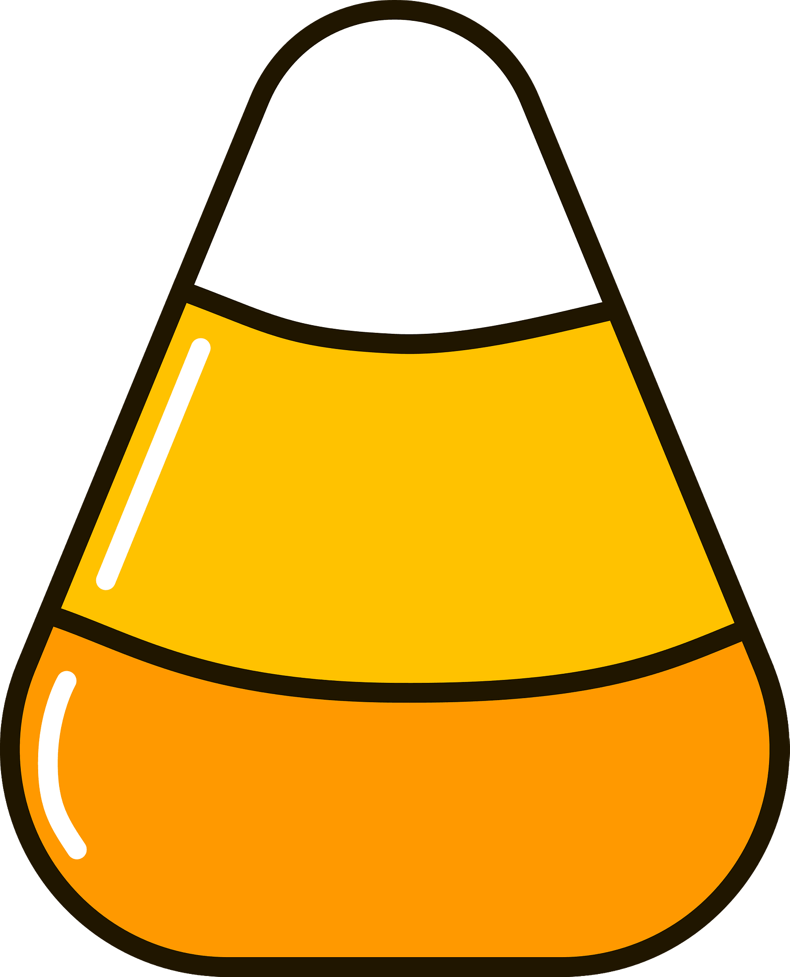 Candy Corn Vector Clipart Set Candy Corn In Halloween Costumes Clip 
