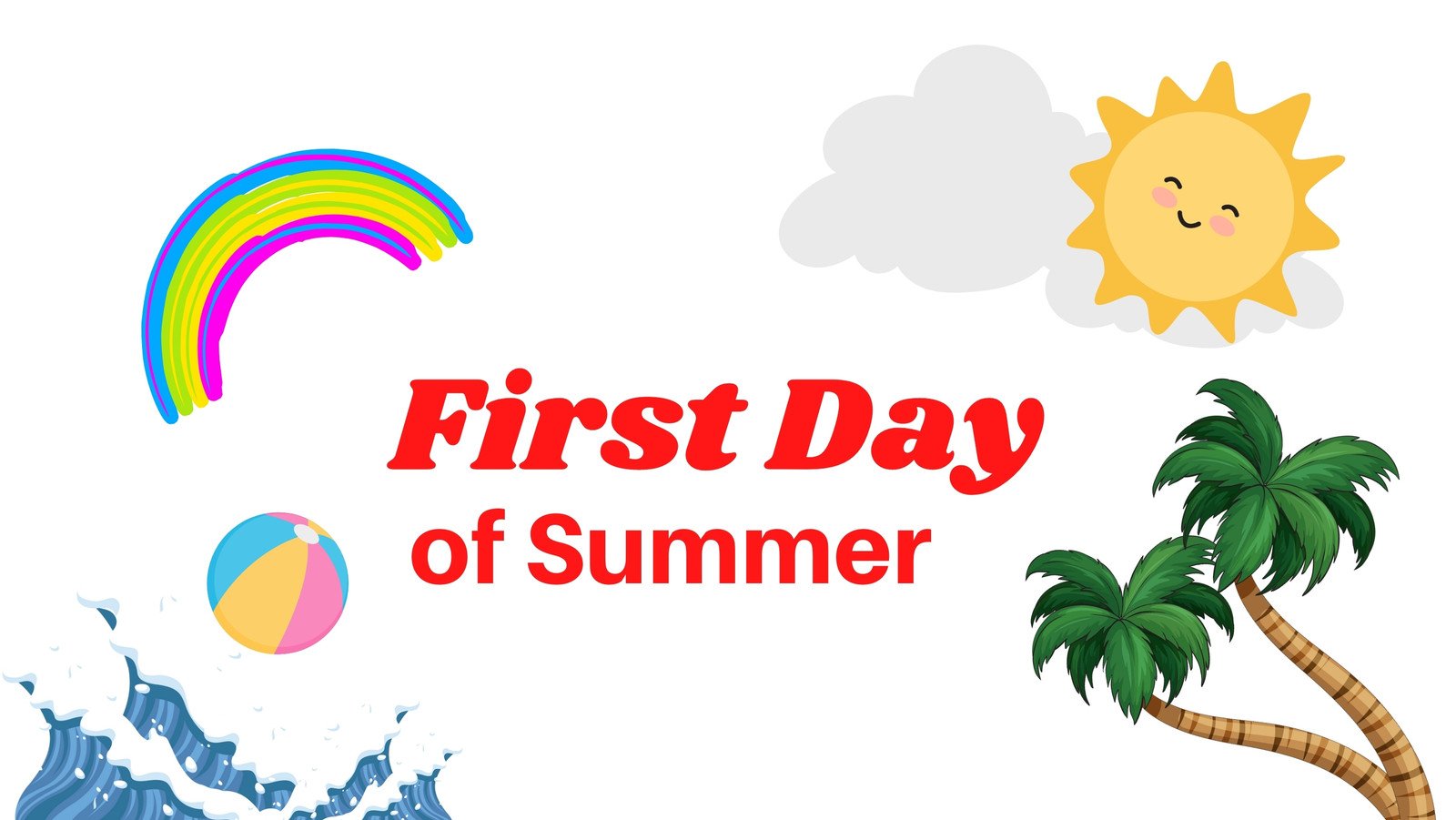 first day of summer - Clip Art Library