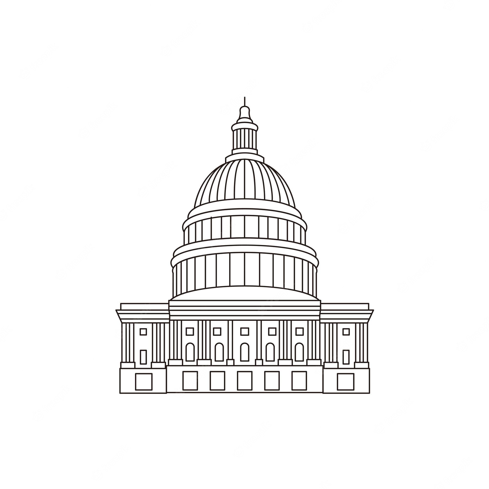 Capitol Building Stock Illustration - Download Image Now - Capitol ...