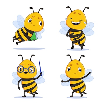 laughing bees - Clip Art Library