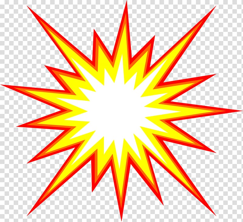 Explosion Graphic PNG - Free Transparent Clipart for Comics & Design