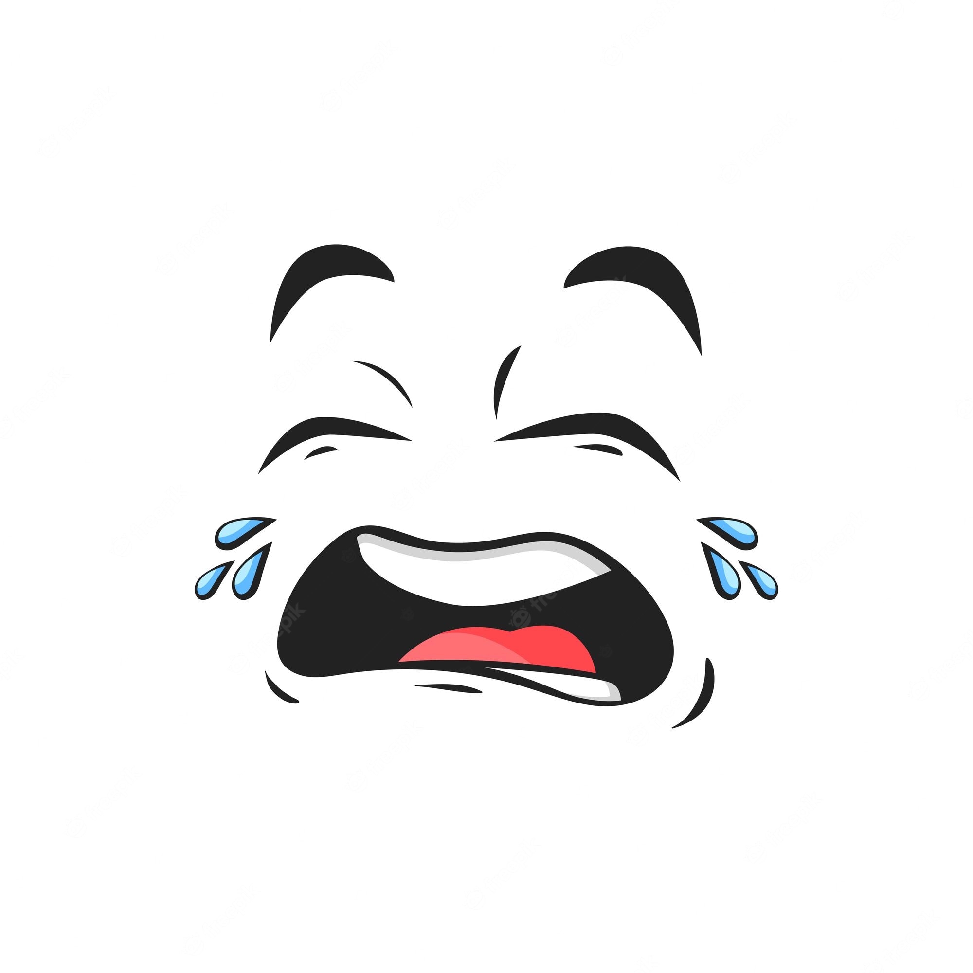 Crying Face Clip Art Library