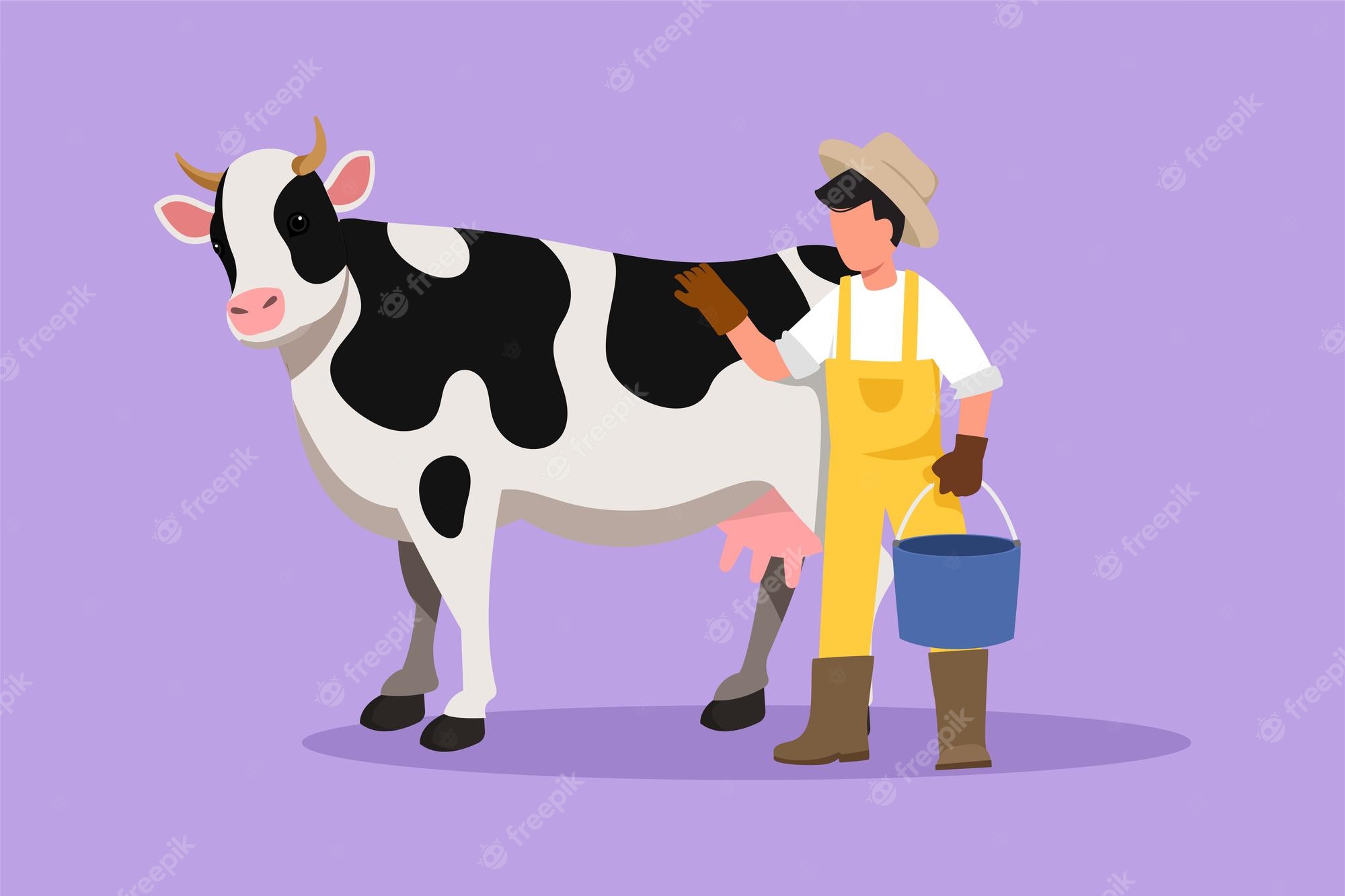 10+ Man Milking Cow Clip Art Illustrations, Royalty-Free Vector - Clip ...