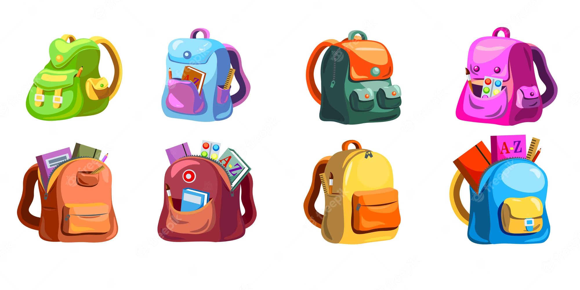 Bag Pack School: Over 35,001 Royalty-Free Licensable Stock Illustrations &  Drawings | Shutterstock