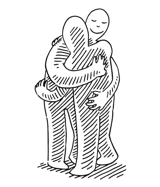 People Hugging Each Other Clip Art free image download - Clip Art Library