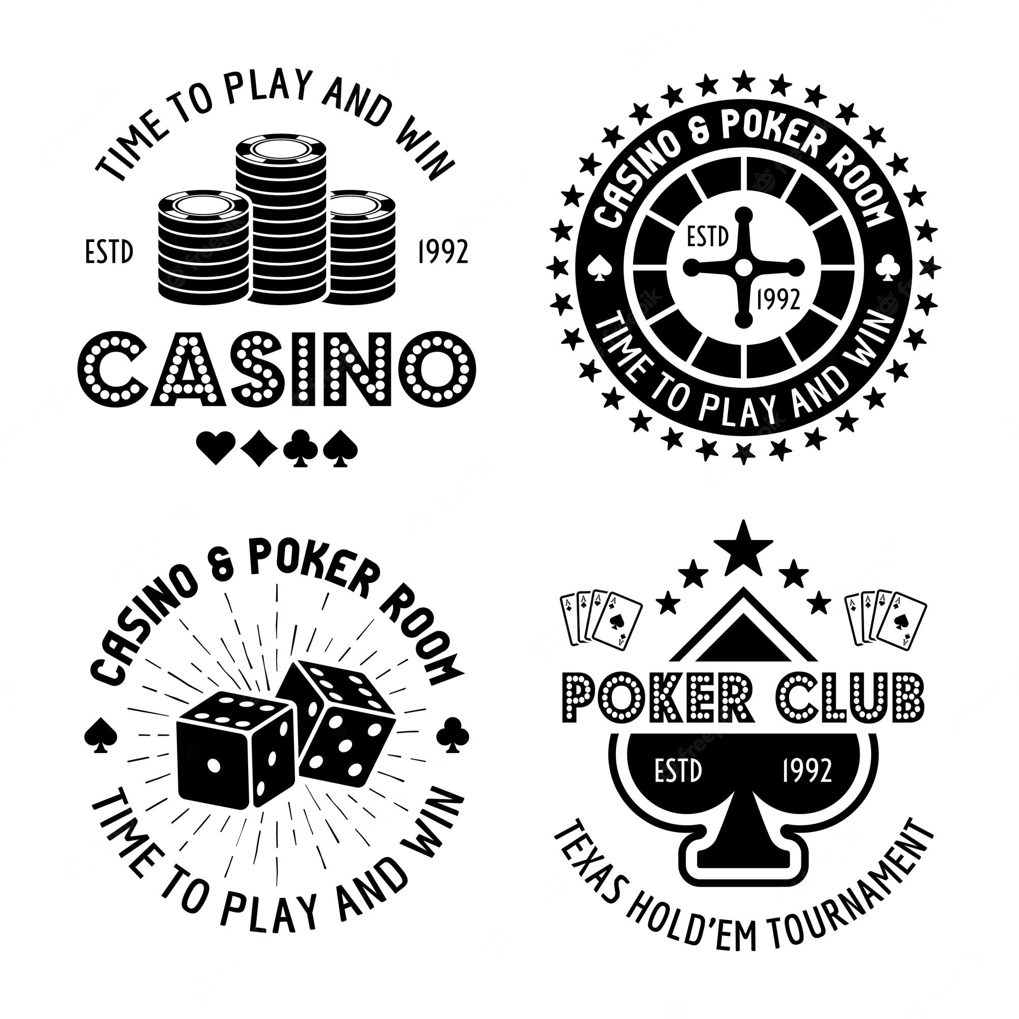 Vintage Casinos - Clip Art Library