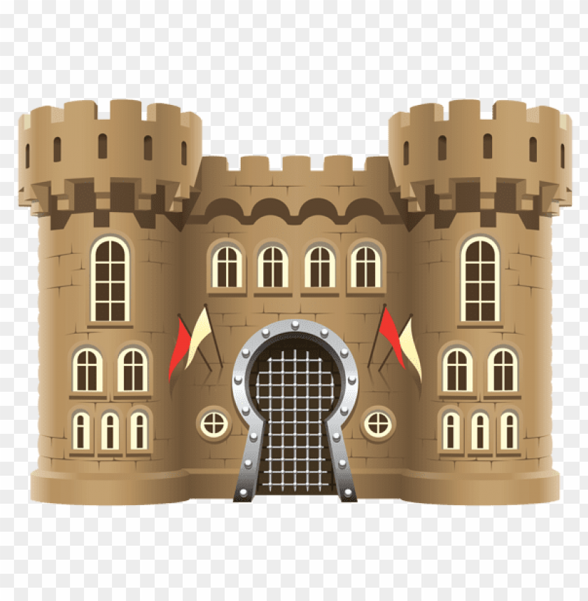 Fantasy Castle Illustration - Free PNG Clipart for Games & Websites