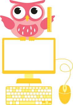 Friendly Owl Illustration for Educational Technology Websites