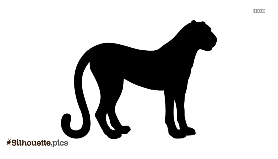 Cheetah Silhouette Cliparts - Clip Art Library