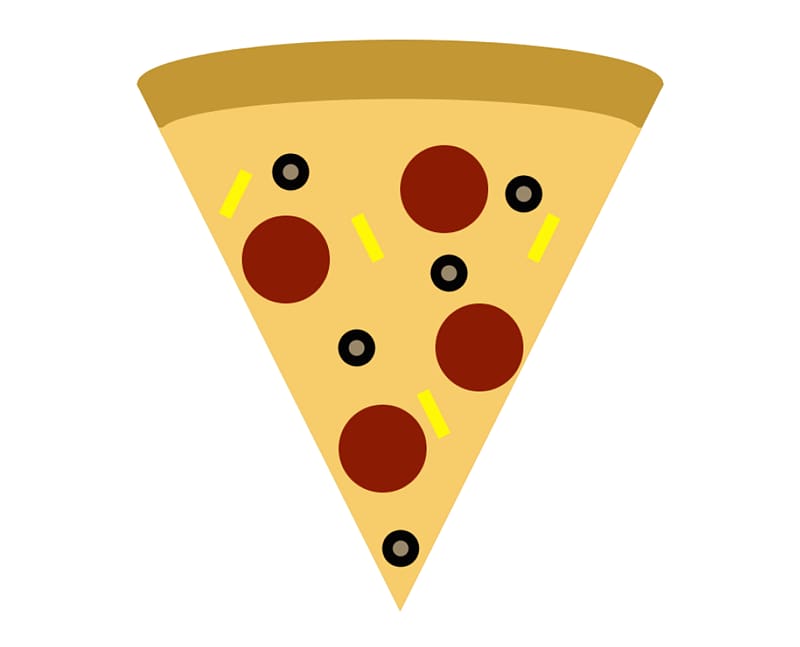 Pizza Slice Illustration - Free Vector Graphic for Food Websites