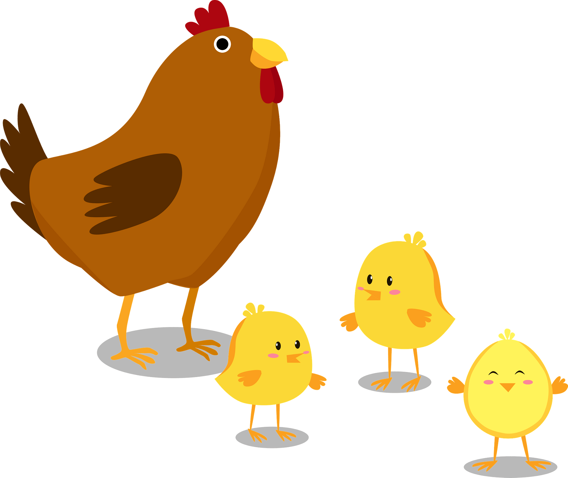 Chick 005 Newborn Egg Cartoon - Chick Clipart Transparent PNG - Clip ...