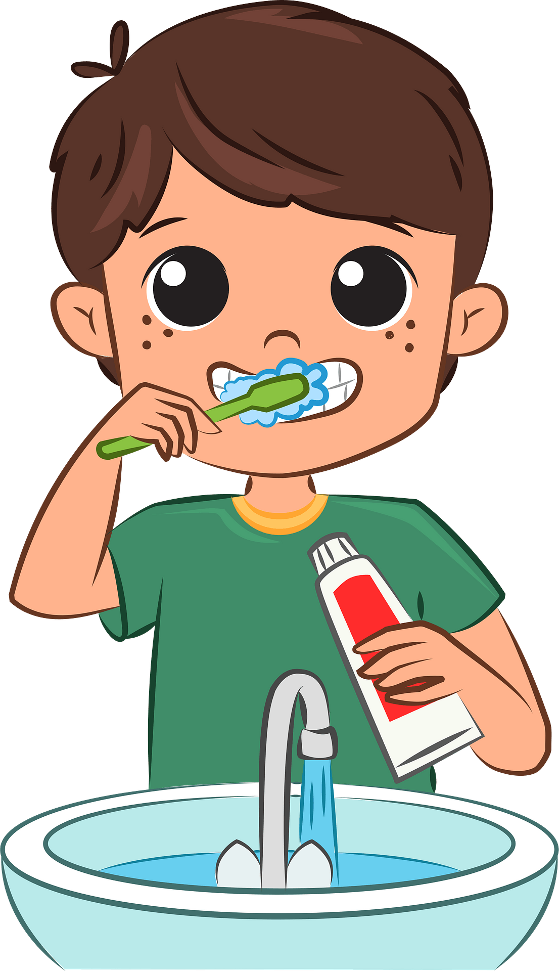 cute-boy-brushing-his-teeth-stock-illustration-download-image-clip