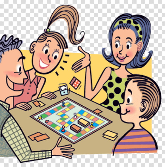 Download Svg Royalty Free Library Kids Playing Board Games - Play Board  Games Clipart PNG image for free. Search more hig…
