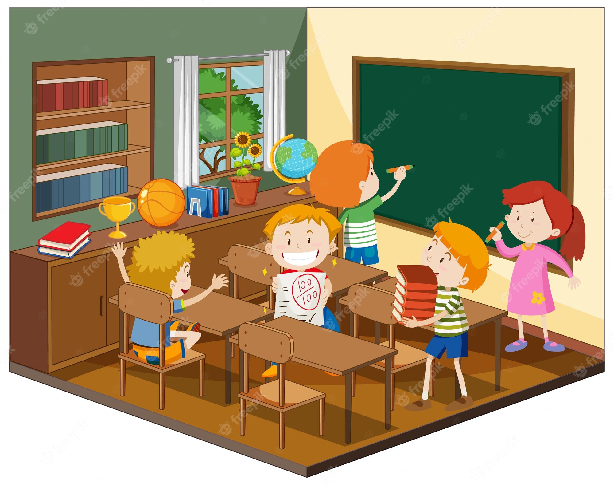 Free Classroom Objects Clipart, Download Free Classroom Objects - Clip ...