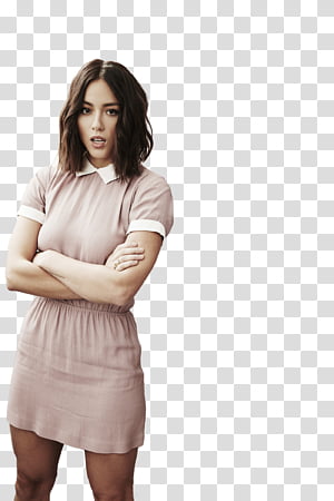 Stylish Pink Collared Dress Outfit - Modern Minimalist Fashion