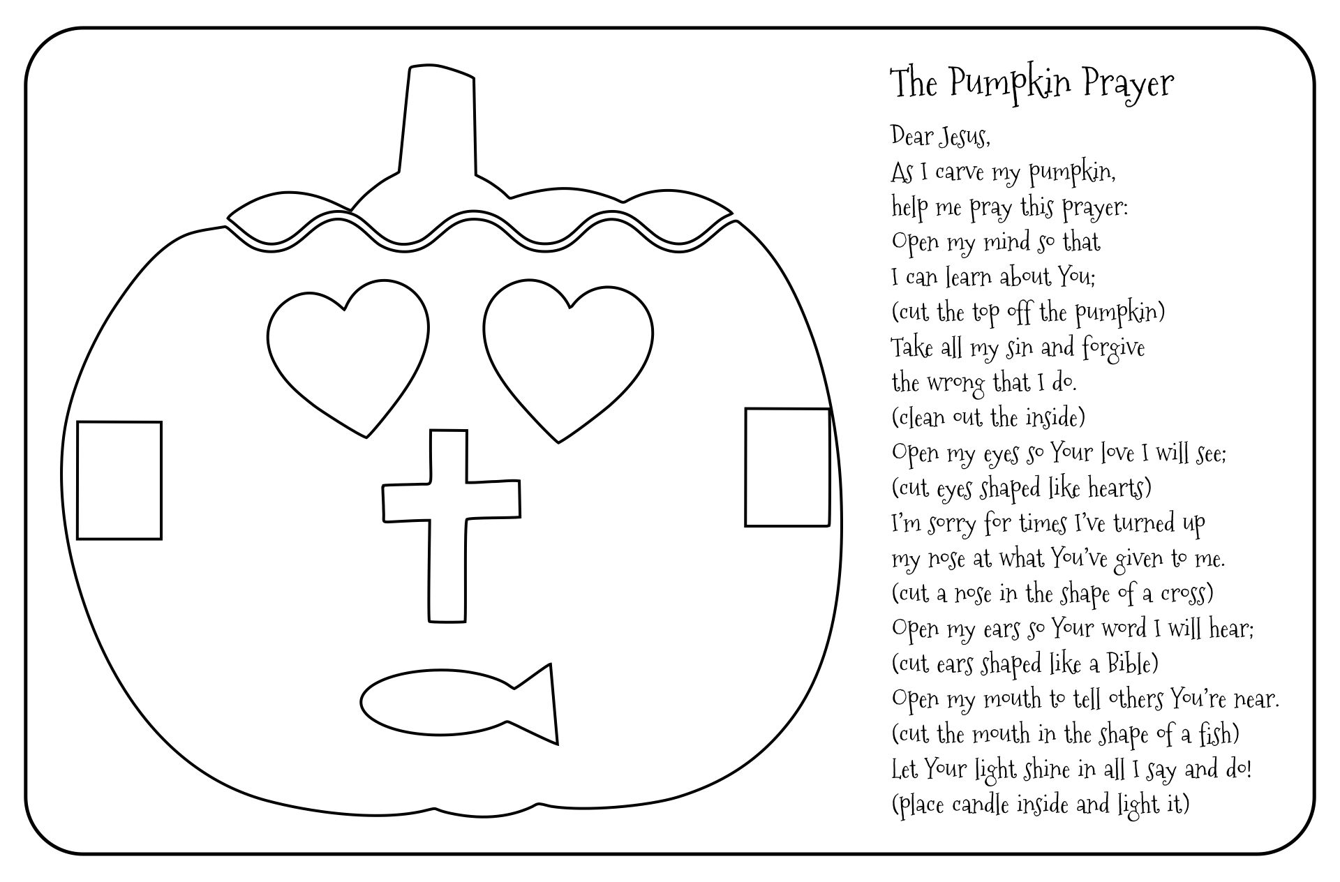 Christian pumpkin cardboard stand ups 3 pc clip art library