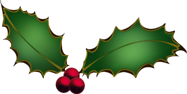 FREE Christmas Holly Clipart (Royalty-free)