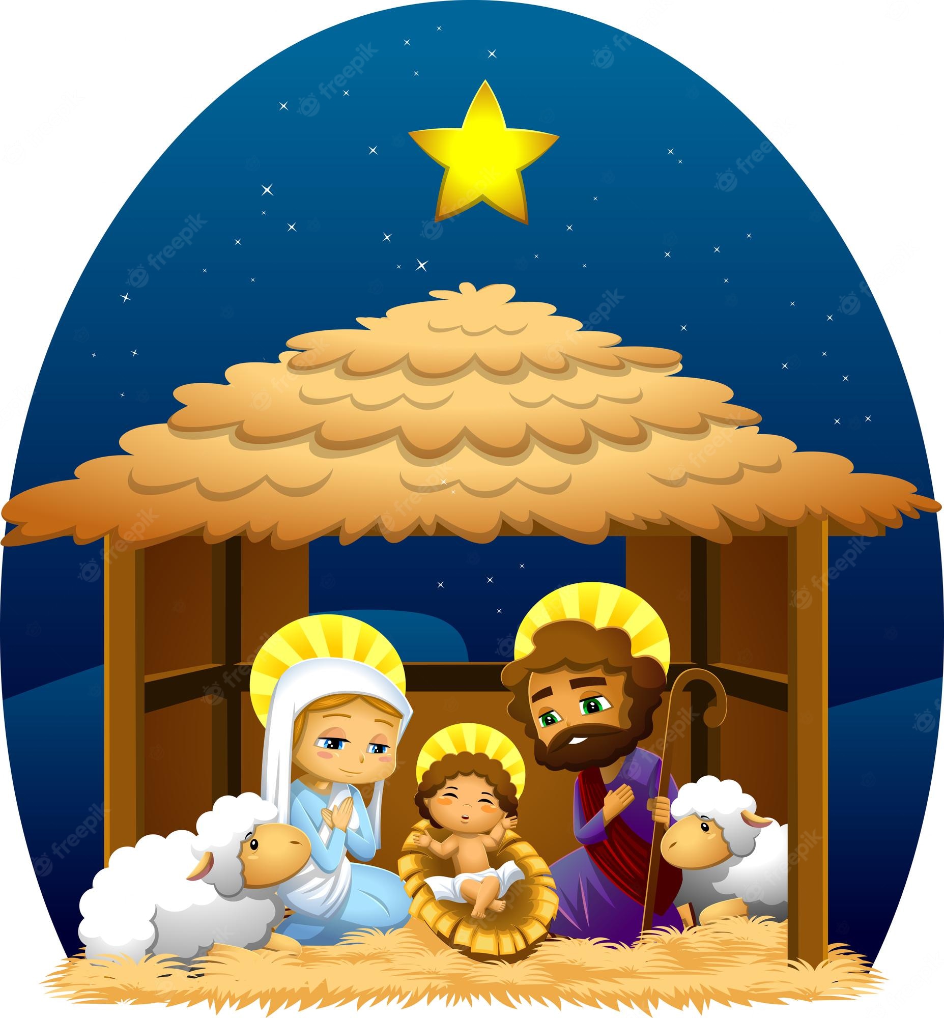 jesus birth - Clip Art Library