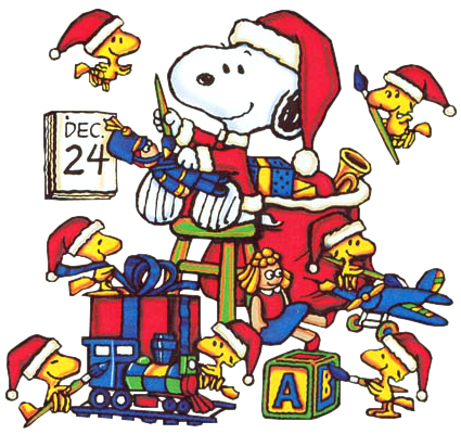 Snoopy’s Christmas Celebration - Peanuts Holiday Illustration