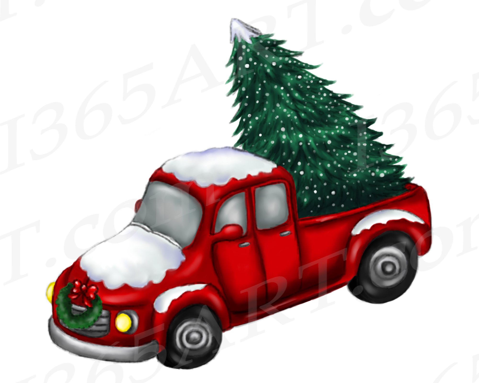 Image Transparent Old Pickup Truck Clipart - Christmas Clip Art - Clip ...