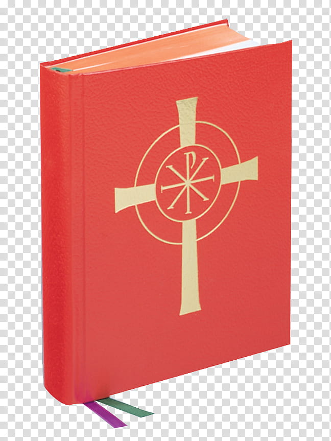 Red Liturgical Book with Chi-Rho Symbol - Catholic Worship Resource