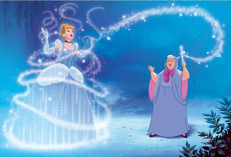 Cinderella’s Magical Transformation by the Fairy Godmother - Disney Classic Scene