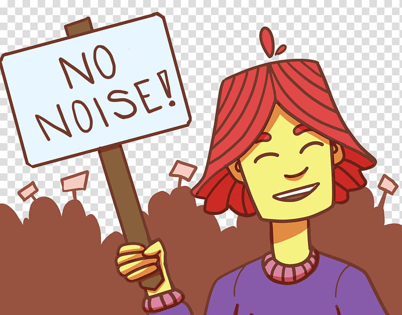 Peaceful Silence Protest - Advocating for Quiet Spaces and Noise-Free Zones