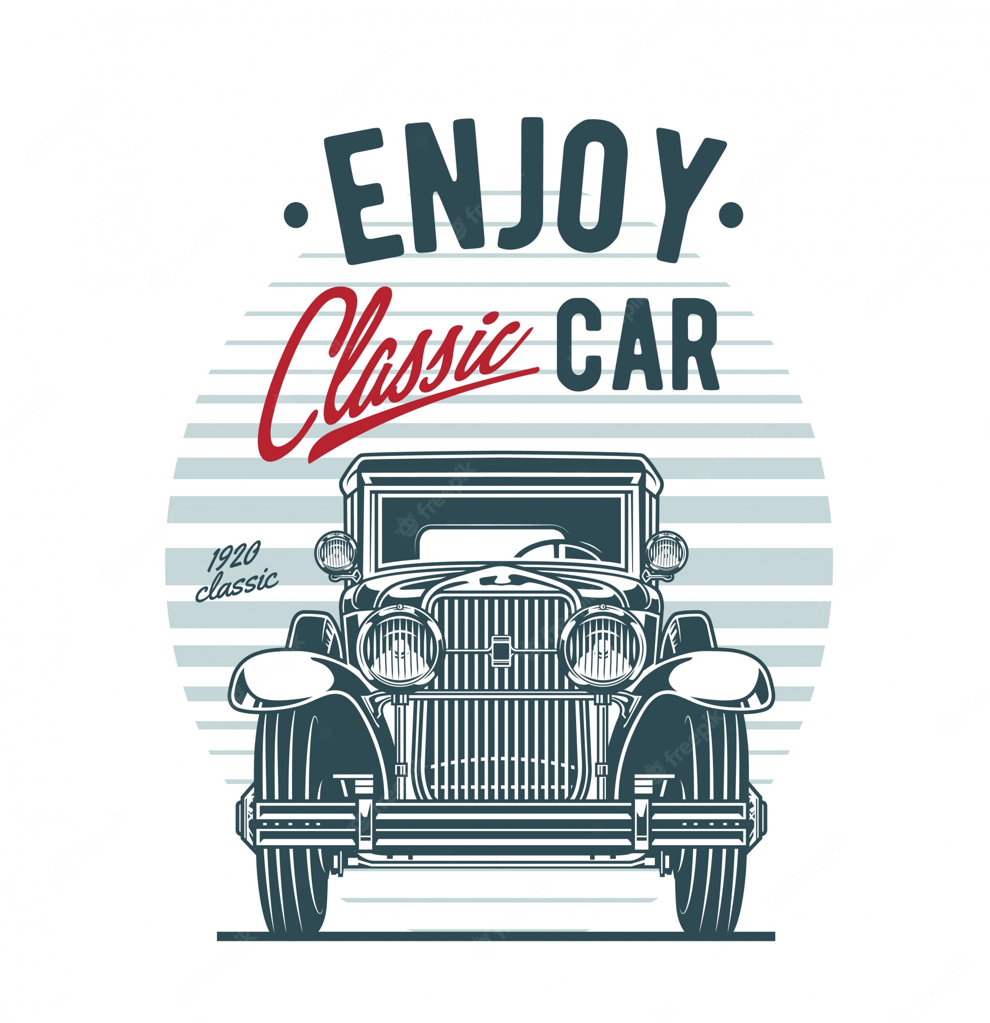 Enjoy the Charm of Classic Cars - Vintage Automotive Art & Design